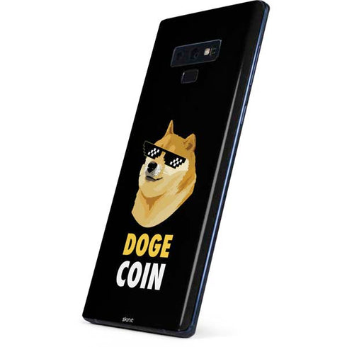 Doge Coin Crypto Galaxy Note 9 Skin