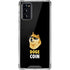 Doge Coin Crypto Galaxy Note20 5G Clear Case