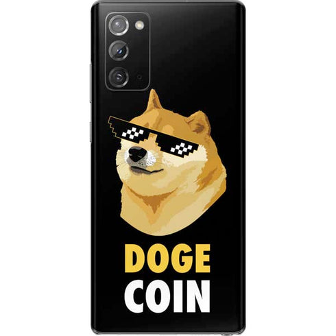 Doge Coin Crypto Galaxy Note20 5G Skin