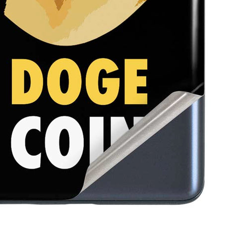 Doge Coin Crypto Galaxy S20 Fan Edition Skin
