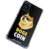 Doge Coin Crypto Galaxy S20 FE Clear Case