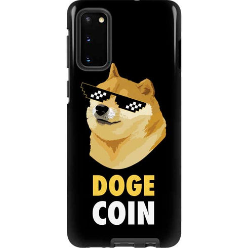 Doge Coin Crypto Galaxy S20 Pro Case