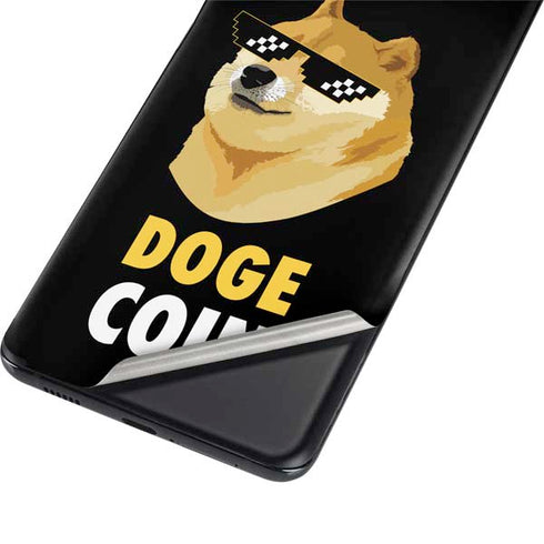 Doge Coin Crypto Galaxy S21 5G Skin