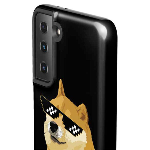 Doge Coin Crypto Galaxy S21 FE Pro Case