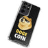 Doge Coin Crypto Galaxy S21 Ultra 5G Clear Case