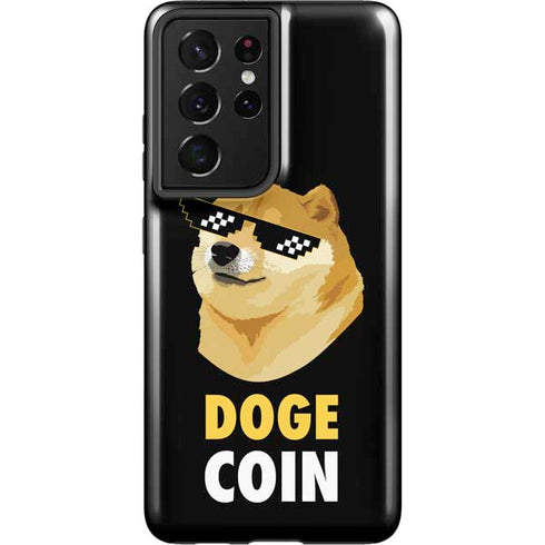 Doge Coin Crypto Galaxy S21 Ultra 5G Pro Case