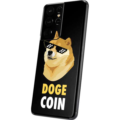 Doge Coin Crypto Galaxy S21 Ultra 5G Skin