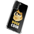 Doge Coin Crypto Galaxy S22 Plus Clear Case