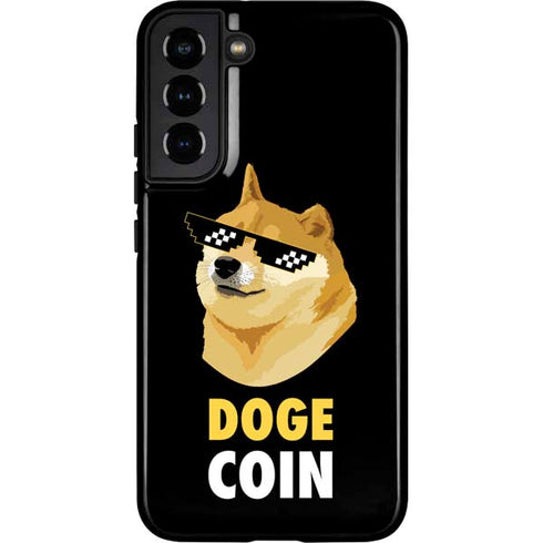 Doge Coin Crypto Galaxy S22 Plus Pro Case