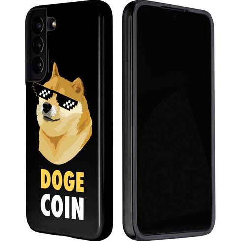 Doge Coin Crypto Galaxy S22 Plus Pro Case