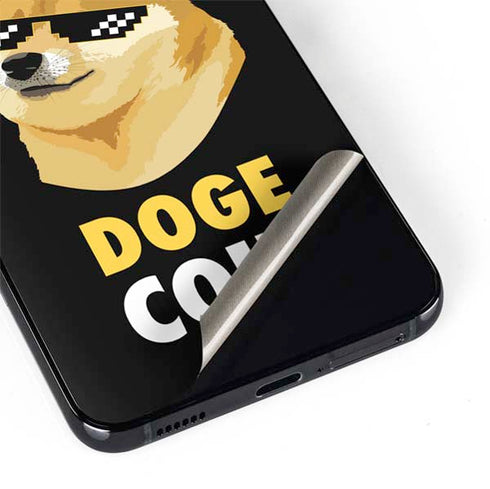 Doge Coin Crypto Galaxy S22 Plus Skin