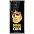 Doge Coin Crypto Galaxy S22 Ultra Clear Case