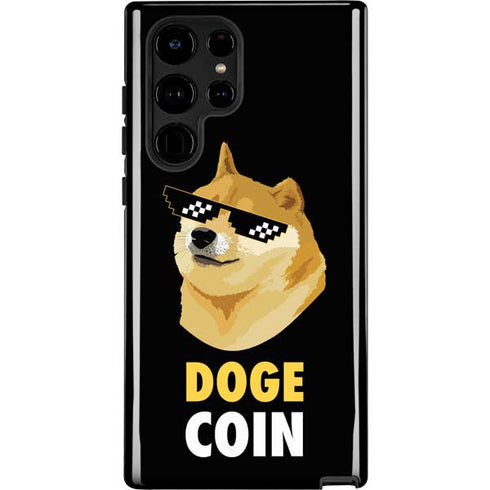 Doge Coin Crypto Galaxy S22 Ultra Pro Case