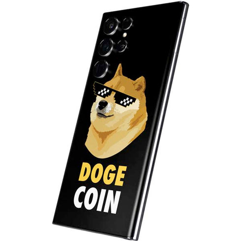 Doge Coin Crypto Galaxy S22 Ultra Skin