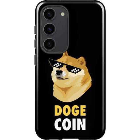 Doge Coin Crypto Galaxy S23 Pro Case
