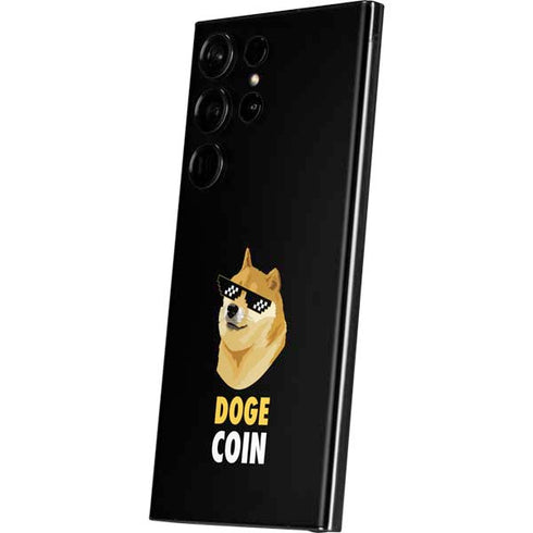 Doge Coin Crypto Galaxy S23 Ultra Skin