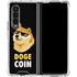 Doge Coin Crypto Galaxy Z Fold4 5G Clear Case