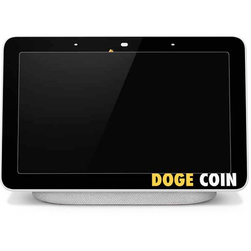 Doge Coin Crypto Google Home Hub Skin