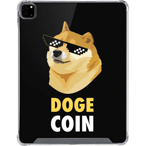 Doge Coin Crypto iPad Pro 12.9in (2020) Clear Case