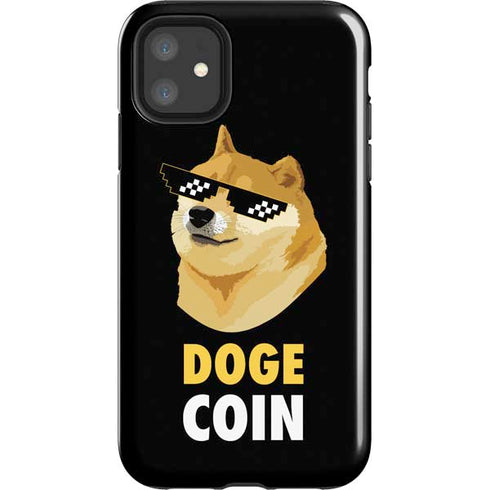 Doge Coin Crypto iPhone 11 Impact Case
