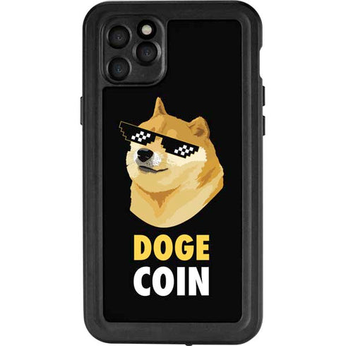 Doge Coin Crypto iPhone 11 Pro Max Waterproof Case