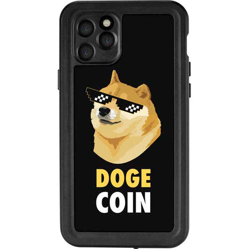 Doge Coin Crypto iPhone 11 Pro Waterproof Case