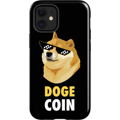 Doge Coin Crypto iPhone 12 Mini Impact Case