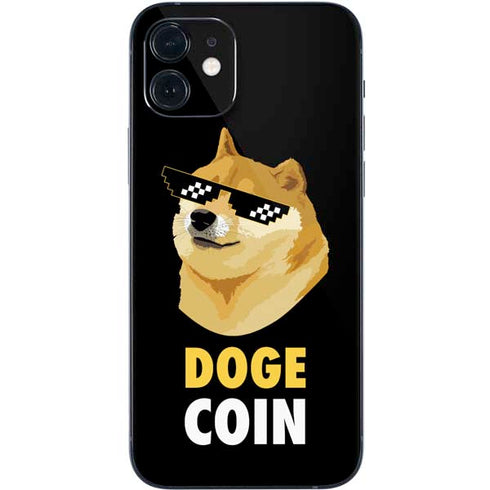 Doge Coin Crypto iPhone 12 Mini Skin