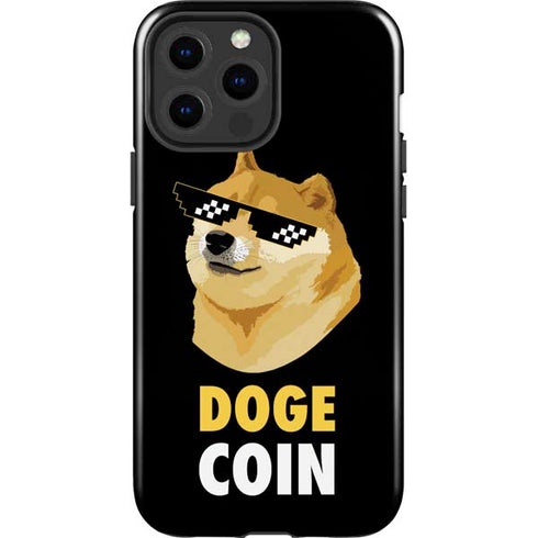 Doge Coin Crypto iPhone 13 Pro Max Impact Case