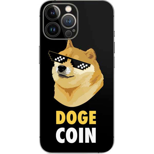 Doge Coin Crypto iPhone 13 Pro Max Skin