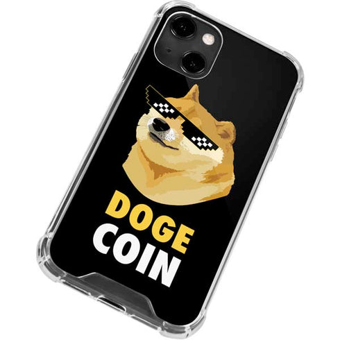 Doge Coin Crypto iPhone 14 Clear Case