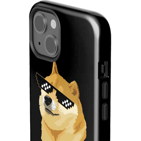 Doge Coin Crypto iPhone 14 Plus Impact Case