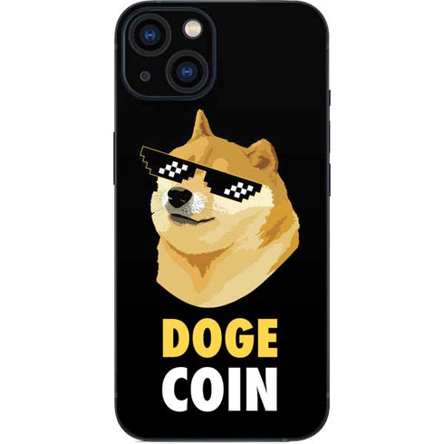 Doge Coin Crypto iPhone 14 Plus Skin