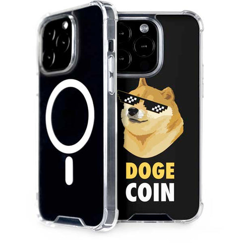 Doge Coin Crypto iPhone 15 Pro MagSafe Case