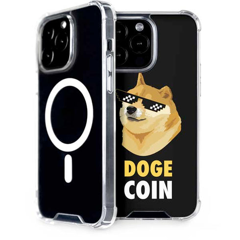 Doge Coin Crypto iPhone 15 Pro Max MagSafe Case