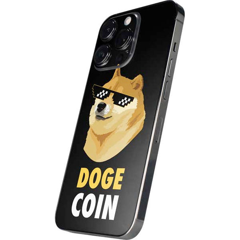 Doge Coin Crypto iPhone 14 Pro Skin