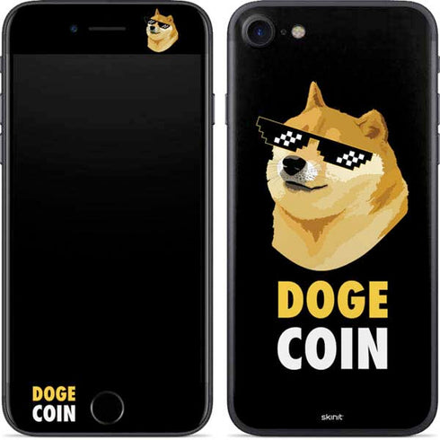 Doge Coin Crypto iPhone 8 Skin