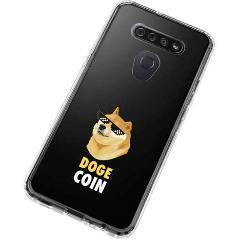 Doge Coin Crypto LG K51/Q51 Clear Case