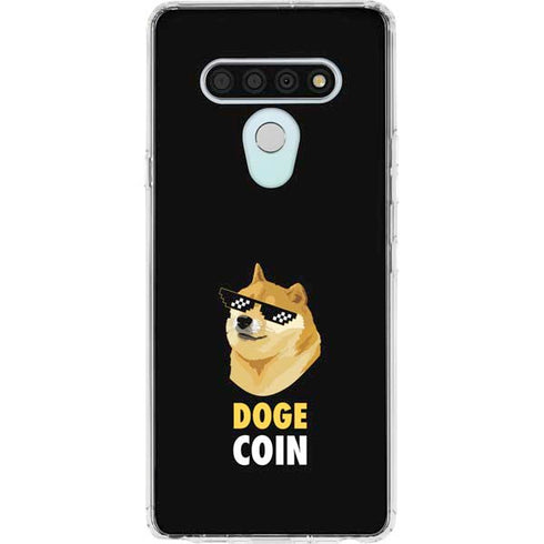 Doge Coin Crypto LG Stylo 6 Clear Case