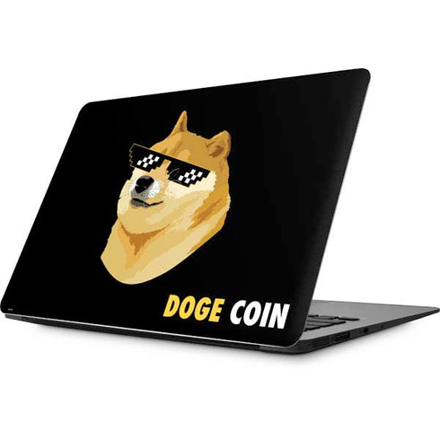 Doge Coin Crypto Apple MacBook Skin