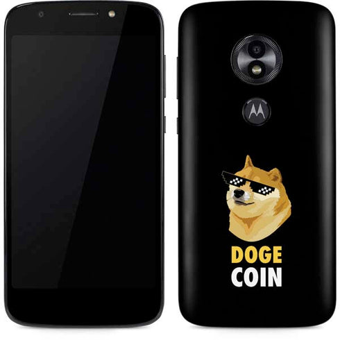 Doge Coin Crypto Moto E5 Play Skin