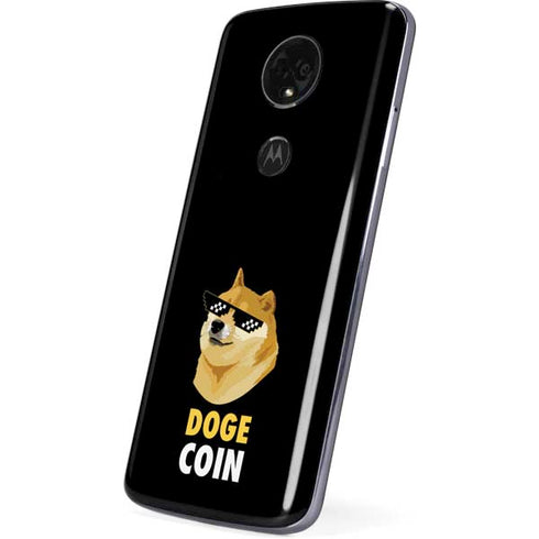 Doge Coin Crypto Moto E5 Plus Skin