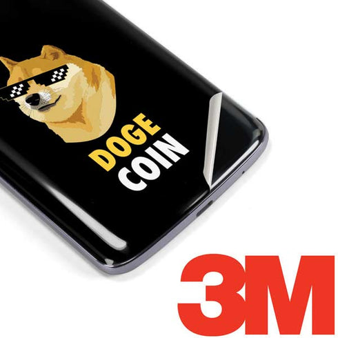 Doge Coin Crypto Moto E5 Plus Skin