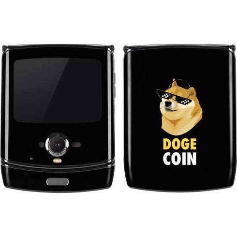 Doge Coin Crypto Motorola RAZR Skin