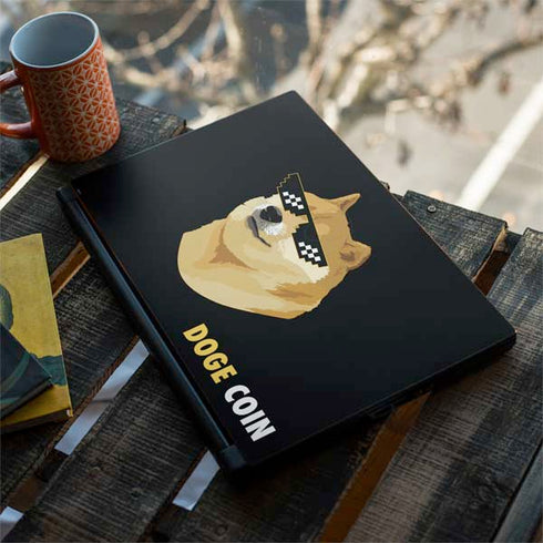 Doge Coin Crypto MSI GS65 Stealth Laptop Skin