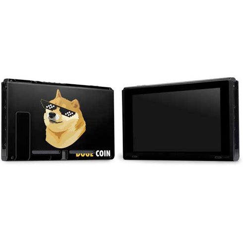 Doge Coin Crypto Nintendo Switch Bundle Skin