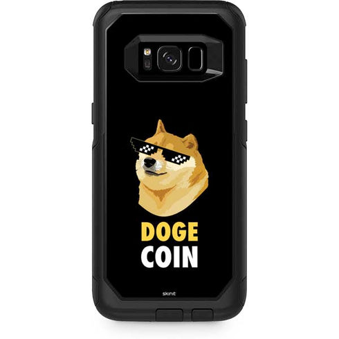 Doge Coin Crypto Otterbox Commuter Galaxy Skin