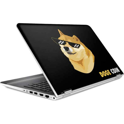 Doge Coin Crypto HP Pavilion Skin