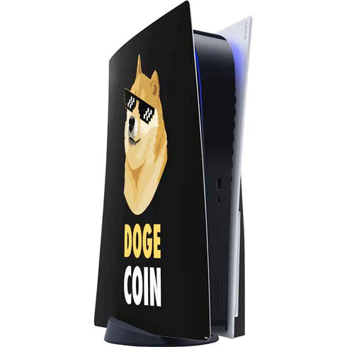 Doge Coin Crypto PS5 Console Skin