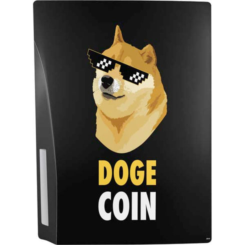 Doge Coin Crypto PS5 Console Skin